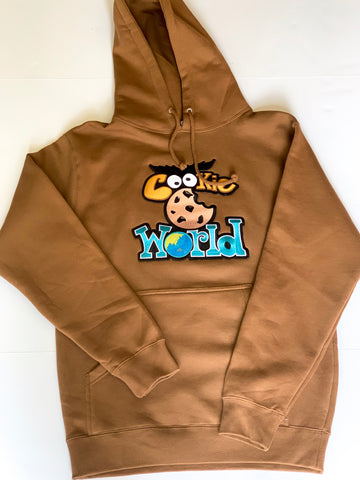 Brown Cookie World Hoodie