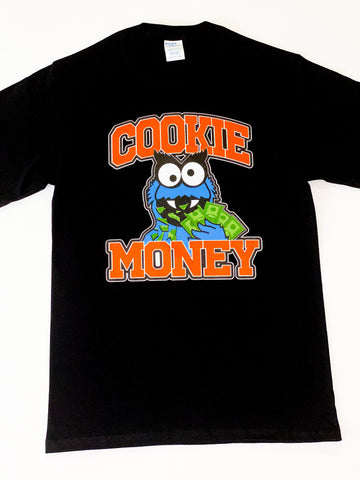 Black Cookie Money Logo T