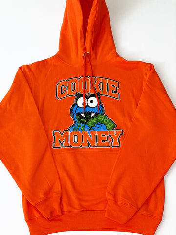 Orange Cookie Money Logo Hoodie